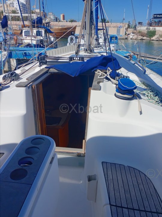 Voilier d'occasion GIB SEA 37 vue cockpit