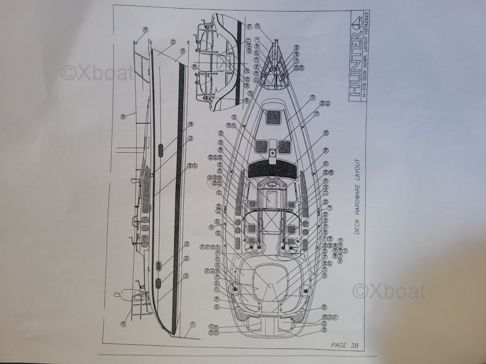 Voilier d'occasion HUNTER 37.6